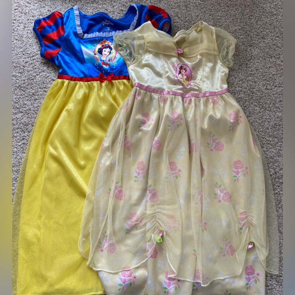 Girls 5T Disney Princess nightgowns